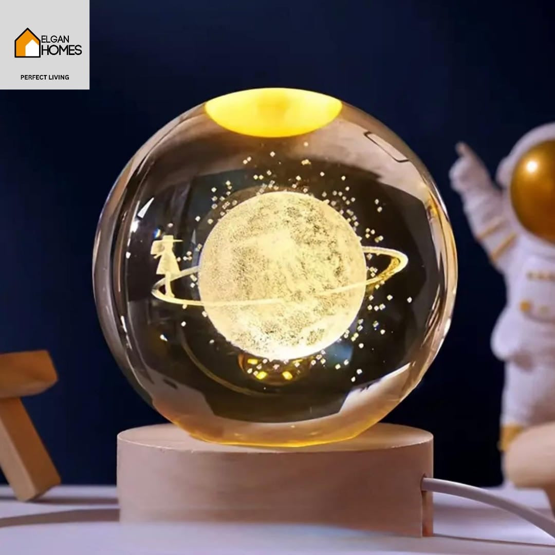 Crystal Ball LED Lamp – A Universe in Your Hands