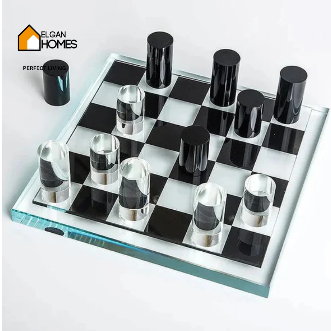 Crystal tic tac board