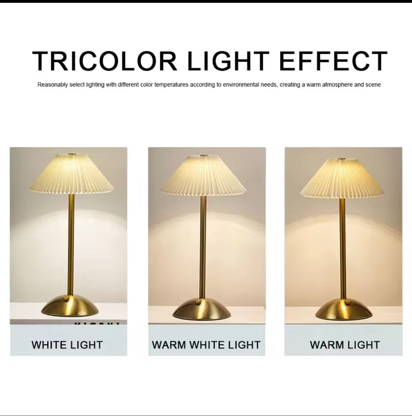 Modern Umbrella Design Table Lamp