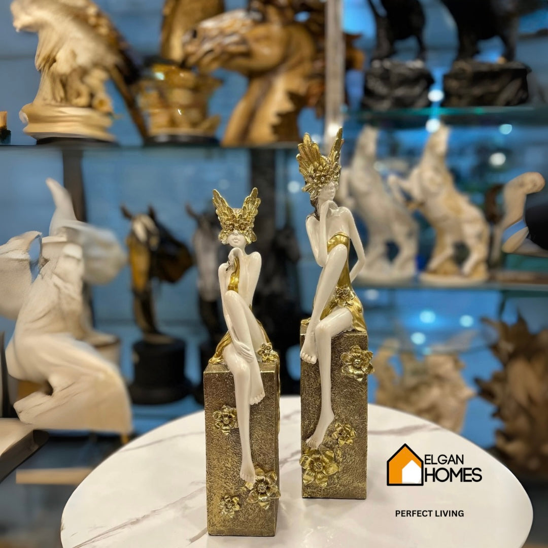 Golden Angelic Grace Figurine 1 piece