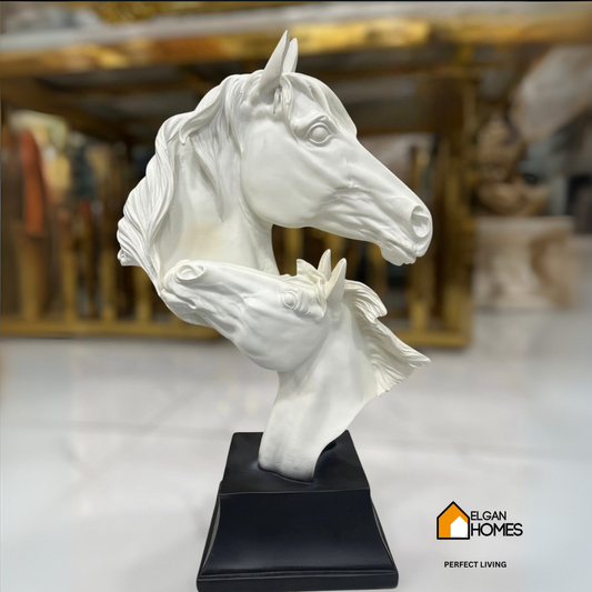 Premium Double horses table decor