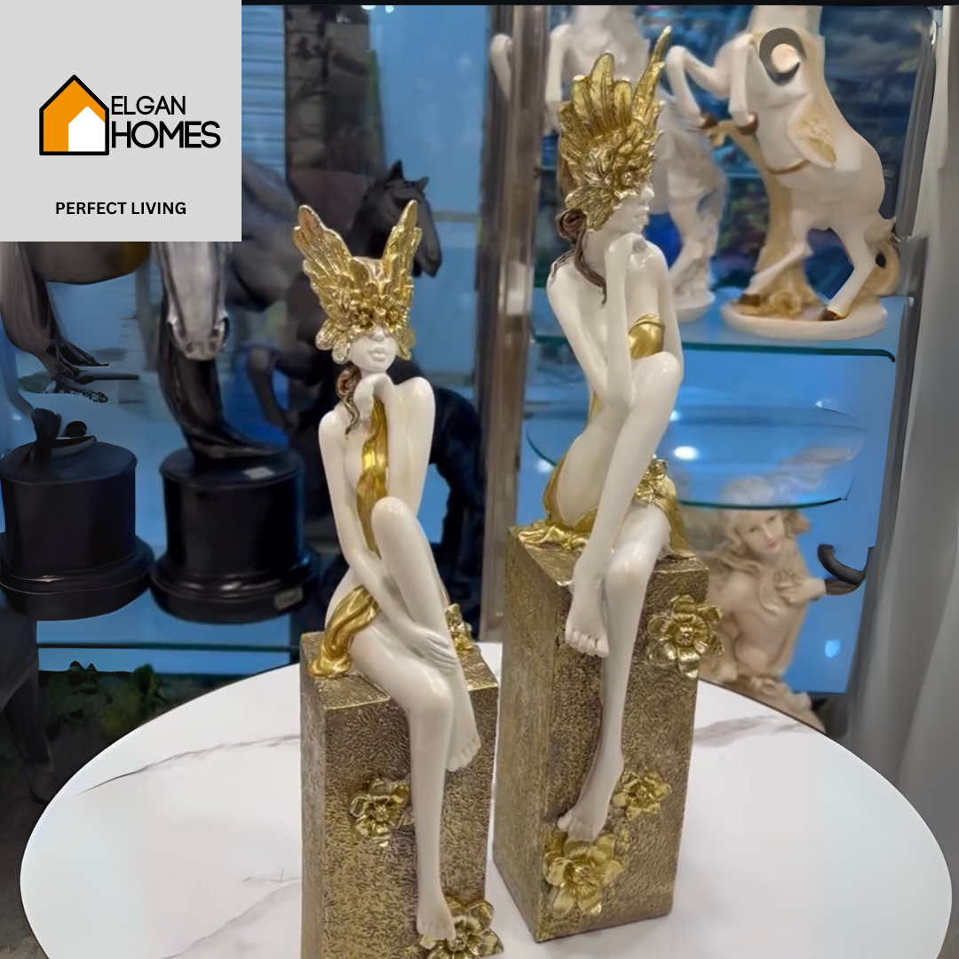 Golden Angelic Grace Figurine 1 piece