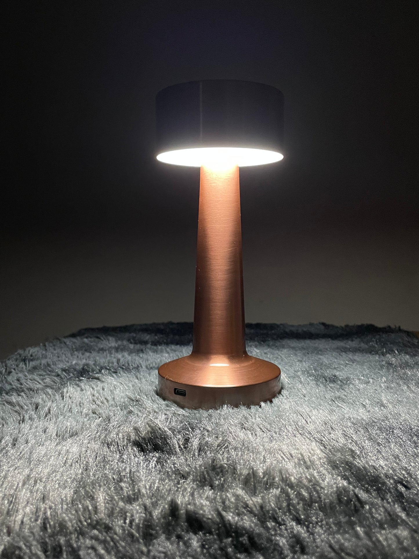 Touch Metal Table Lamp, 3 Colors Creative Ambient Lights, Room Decor LED