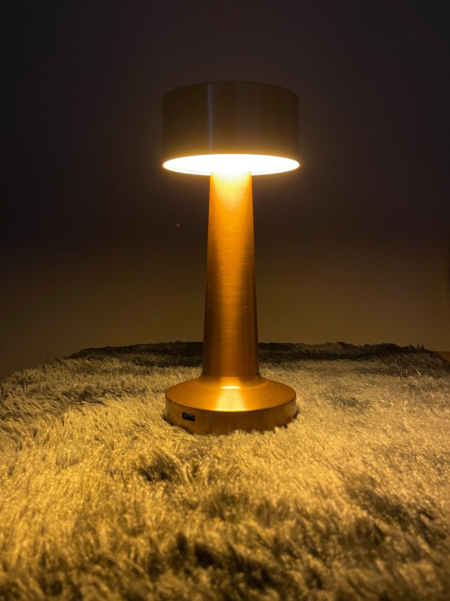Touch Metal Table Lamp, 3 Colors Creative Ambient Lights, Room Decor LED