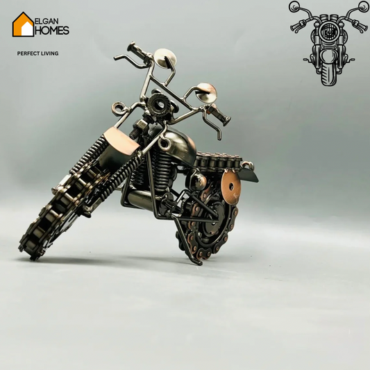 Unique Metal Chains & Gears Bicycle Home Decor