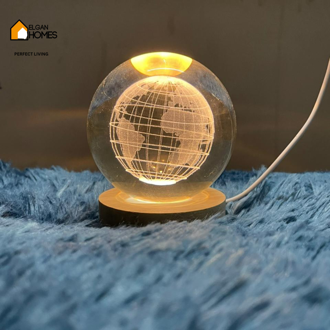 Crystal Ball LED Lamp – A Universe in Your Hands